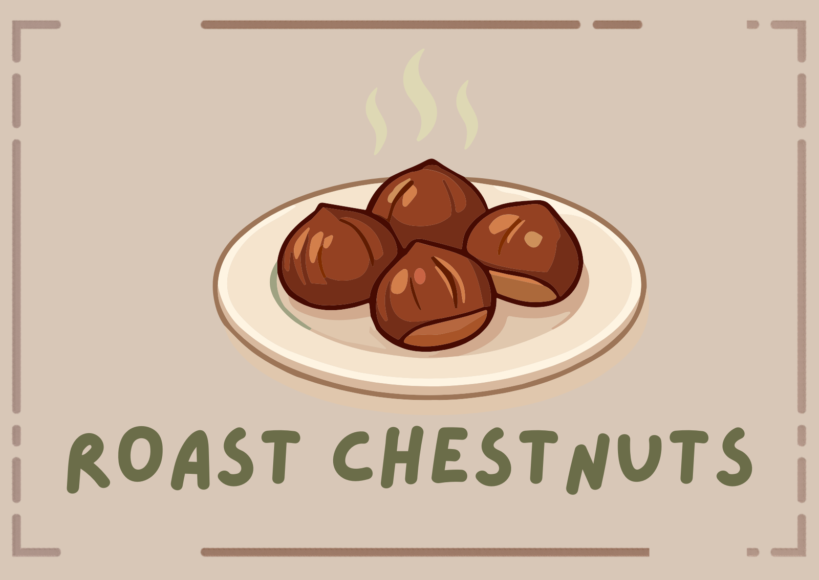 Roast chestnuts